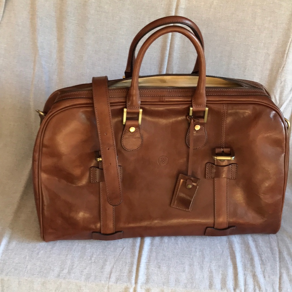 Maxwell Scott overnight bag